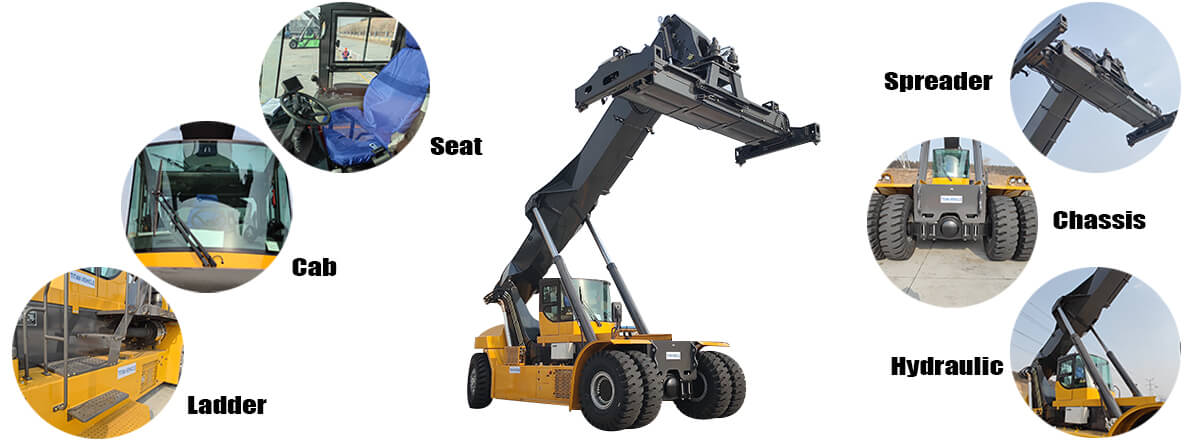 Xcmg Container Reach Stacker for Sale Price