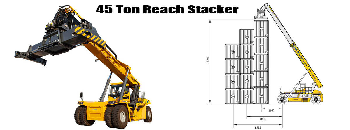 Xcmg Container Reach Stacker for Sale Price