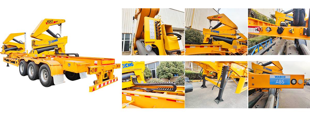 Shipping Container Side Loader Trailer for Sale Price