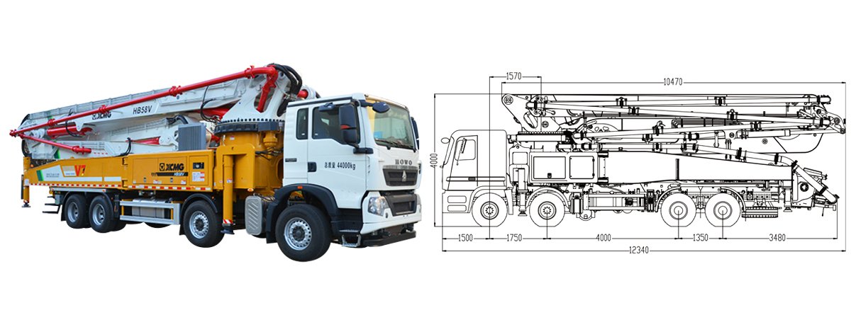 Xcmg Concrete Pump Truck for Sale Near Me Price Cost