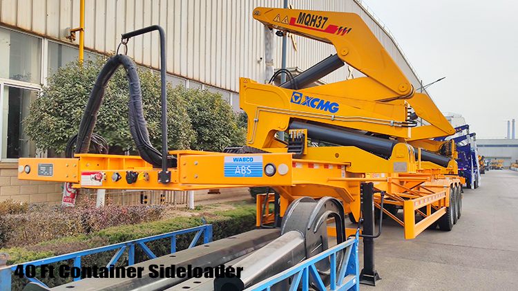 40ft Shipping Container Side Loader Trailer for Sale in Tanzania