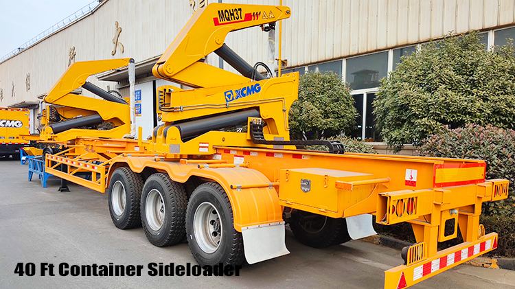 40ft Shipping Container Side Loader Trailer for Sale in Tanzania