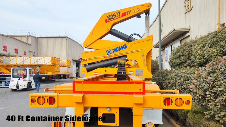 40ft Shipping Container Side Loader Trailer for Sale in Tanzania