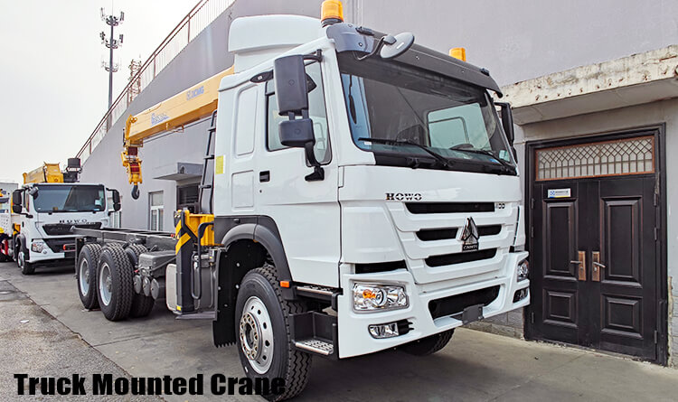 6x4 Xcmg Telescopic Boom Truck Mounted Cranes for Sale