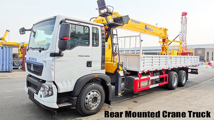 Xcmg 12 ton Rear Mounted Crane Truck for Sale