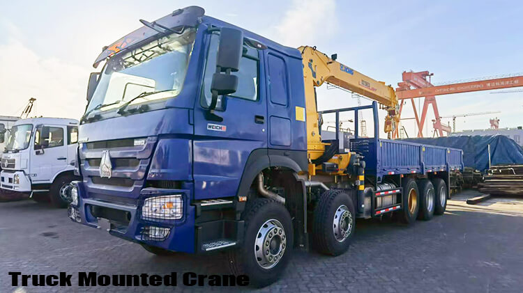 Xcmg 10x6 SQ12SK3Q Hydraulic Mounted Truck Crane for Sale