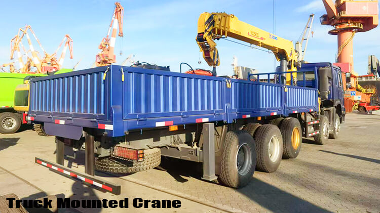 Xcmg 10x6 SQ12SK3Q Hydraulic Mounted Truck Crane for Sale