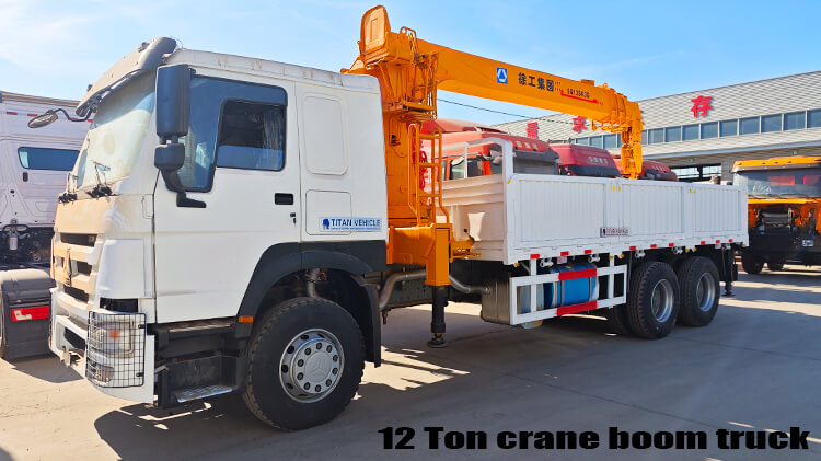 Xcmg 6x4 SQ12SK3Q 12 Ton Truck Mounted Boom Crane for Sale