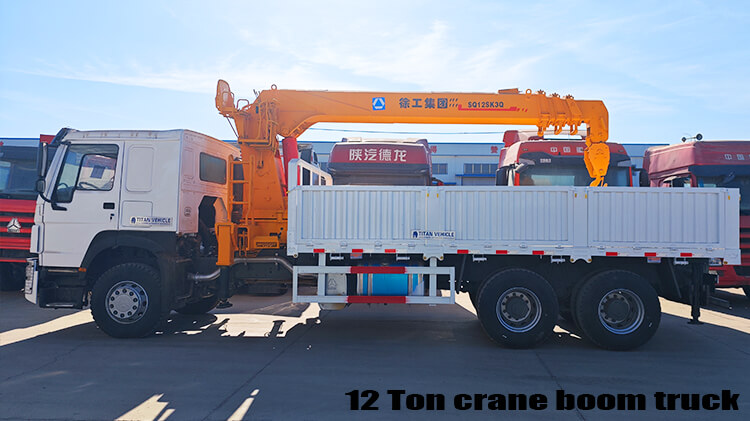 Xcmg 6x4 SQ12SK3Q 12 Ton Truck Mounted Boom Crane for Sale