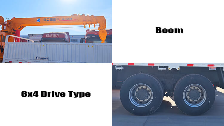 Xcmg 6x4 SQ12SK3Q 12 Ton Truck Mounted Boom Crane for Sale