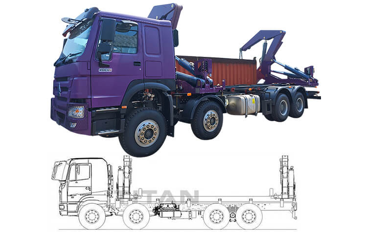 20 Ft Container Side Loader Truck for Sale in Ivory Coast