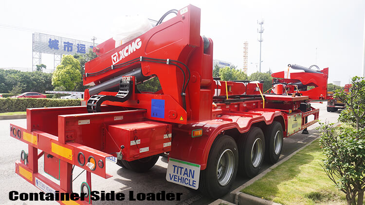 37 ton 40 Ft Container Side Lifter Trailer for Sale in Madagascar