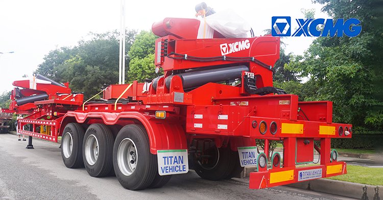 37 ton 40 Ft Container Side Lifter Trailer for Sale in Madagascar