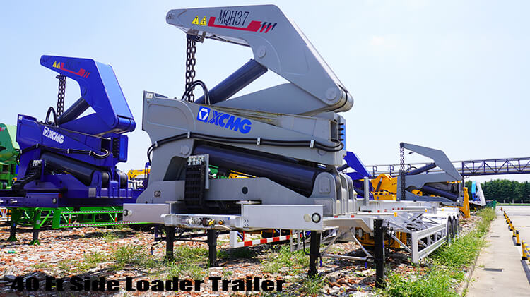 3 Axle 40 Ft Container Sidelifter Trailer for Sale in Namibia