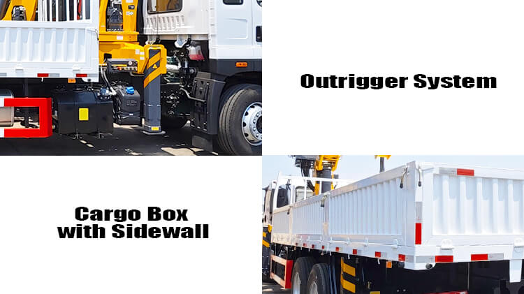 12000 Kg Sqs300-4 Faw Crane Truck for Sale Near Me Price