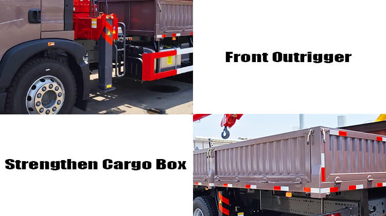 6x4 Sinotruk Howo Crane Truck for Sale Near Me Price