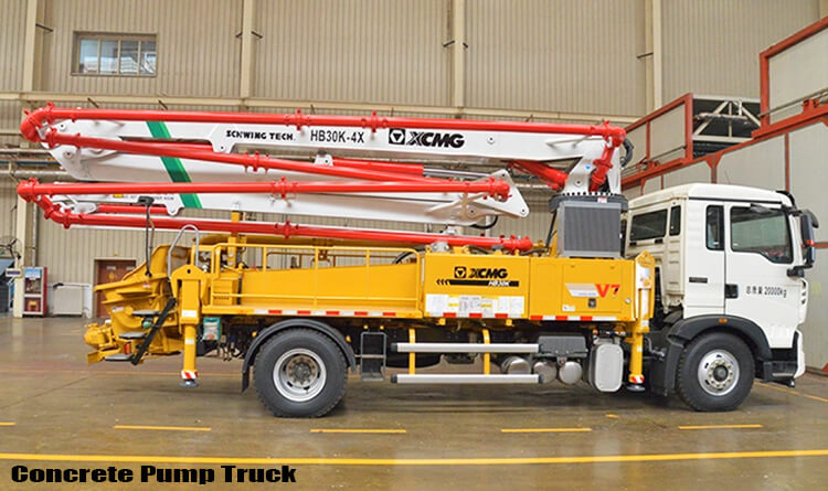 Xcmg 30m Concrete Pumper for Sale Near Me Cost
