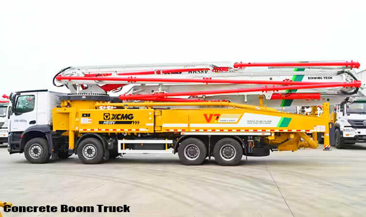 Xcmg 58m Concrete Boom Truck for Sale Near Me Price