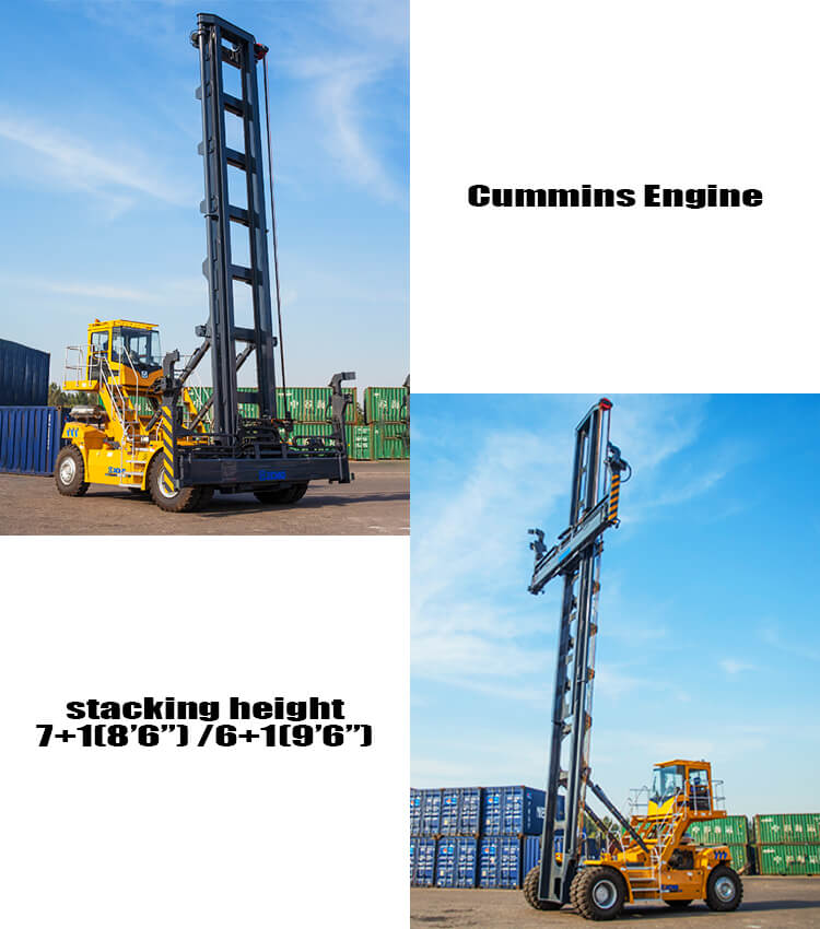 Xcmg Xch118k Empty Container Reach Stacker for Sale