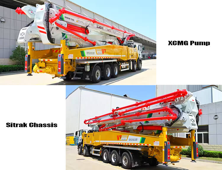 Xcmg New Concrete Pump Truck for Sale Near Me