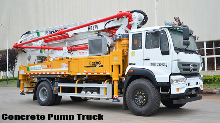 Xcmg HB37V New Concrete Boom Pump Truck for Sale