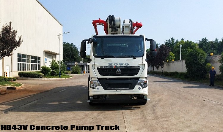 Xcmg Hb43v 43m Concrete Pump Machine for Sale Price