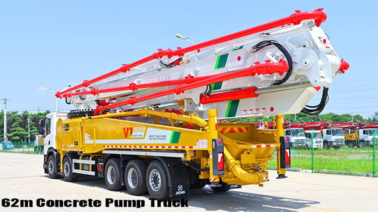 Xcmg Hb62v 62m Truck Mounted Concrete Boom Pump for Sale
