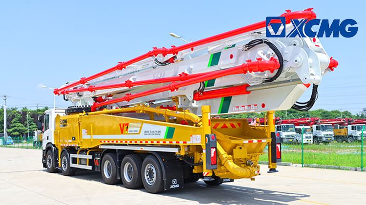 Xcmg Hb62v 62m Truck Mounted Concrete Boom Pump for Sale