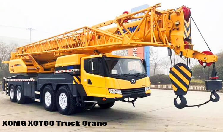 Xcmg xct80 80 Ton Mobile Truck Crane Price