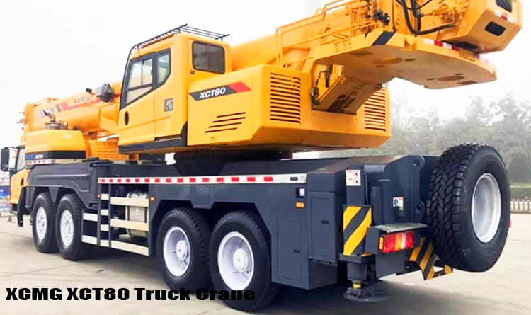 Xcmg xct80 80 Ton Mobile Truck Crane Price