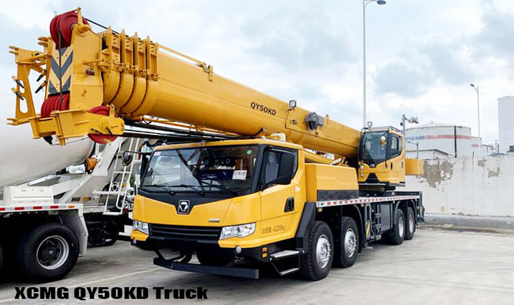 Xcmg QY50KD 50 Ton 58m Mobile Crane Price