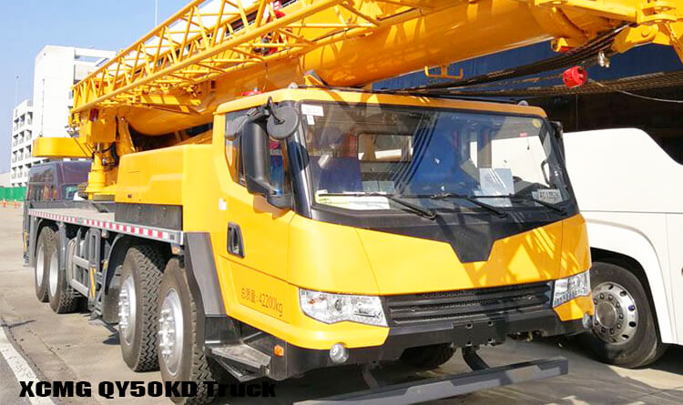 Xcmg QY50KD 50 Ton 58m Mobile Crane Price