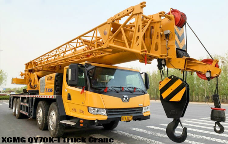 Xcmg QY70K I 70 Ton Telescopic Boom Truck Crane for Sale