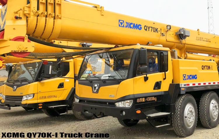 Xcmg QY70K I 70 Ton Telescopic Boom Truck Crane for Sale