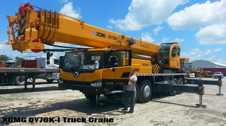Xcmg QY70K I 70 Ton Telescopic Boom Truck Crane for Sale