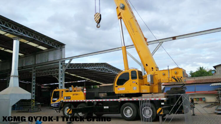 Xcmg QY70K I 70 Ton Telescopic Boom Truck Crane for Sale