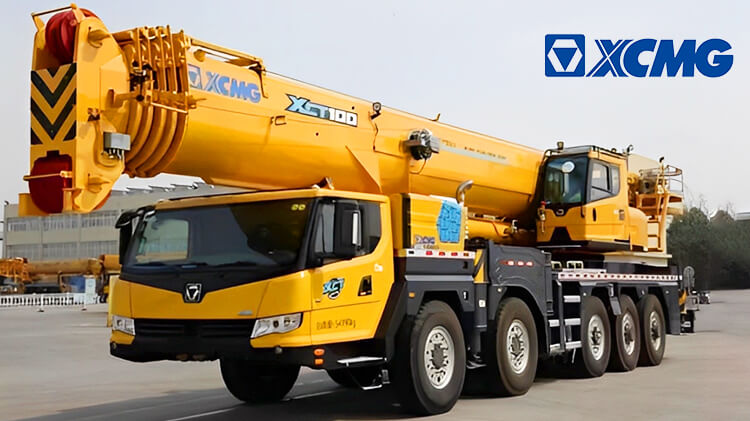 Xcmg 110 Ton Truck Mounted Telescopic Boom Crane for Sale