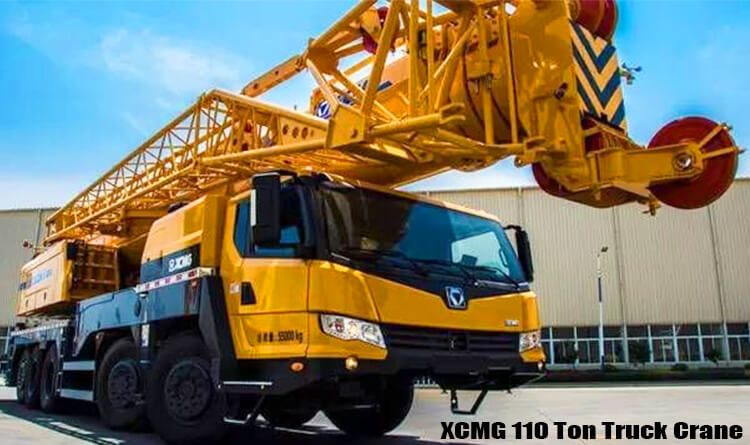 Xcmg 110 Ton Truck Mounted Telescopic Boom Crane for Sale
