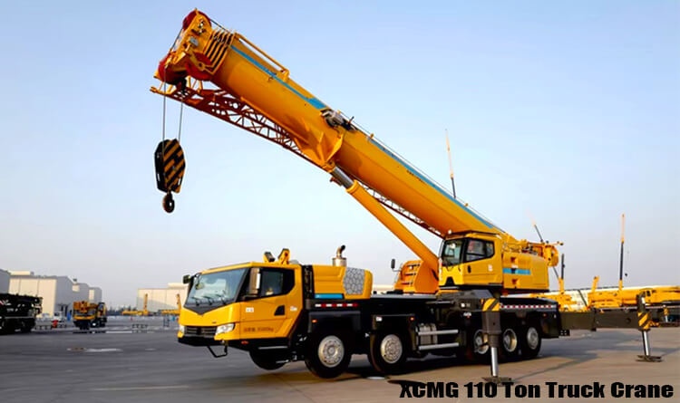 Xcmg 110 Ton Truck Mounted Telescopic Boom Crane for Sale