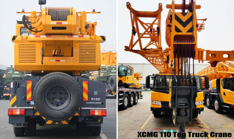 Xcmg 110 Ton Truck Mounted Telescopic Boom Crane for Sale