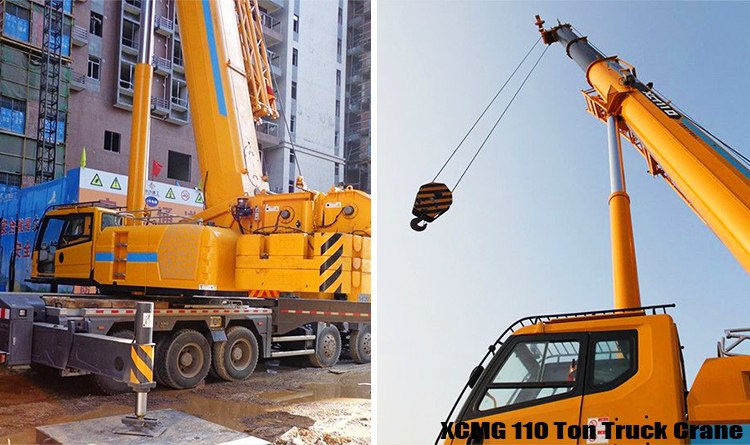 Xcmg 110 Ton Truck Truck Mounted Telescopic Boom Crane for Sale
