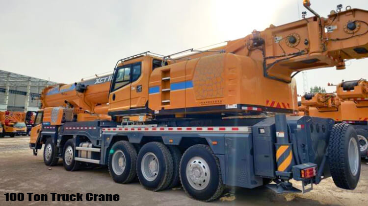 Xcmg 100 Ton Telescoping Boom Truck Mounted Cranes Price