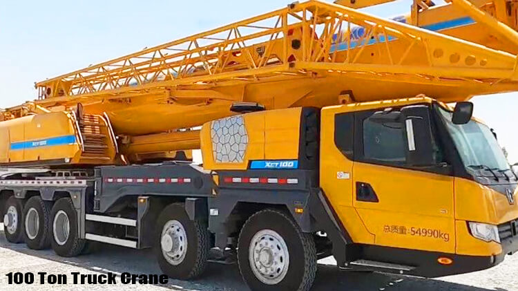 Xcmg 100 Ton Telescoping Boom Truck Mounted Cranes Price