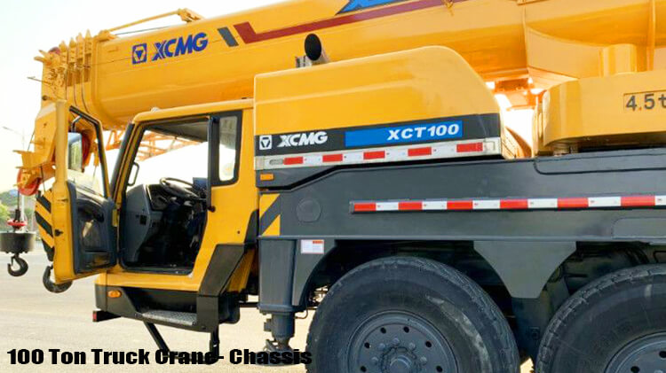 Xcmg 100 Ton Telescoping Boom Truck Mounted Cranes Price