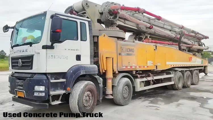 Xcmg 67m Used Concrete Pump Trucks for Sale