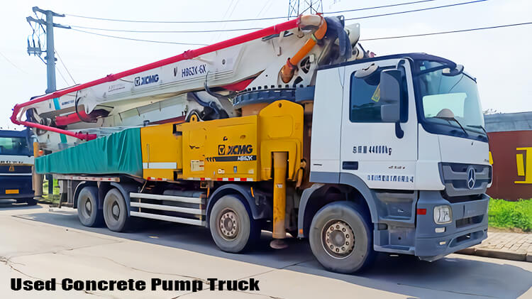 Xcmg 62m Used Concrete Boom Pump Truck for Sale Price