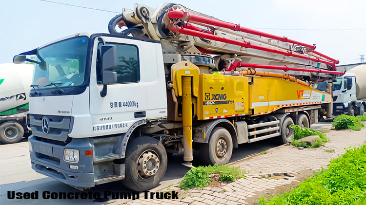 Xcmg 62m Used Concrete Boom Pump Truck for Sale Price