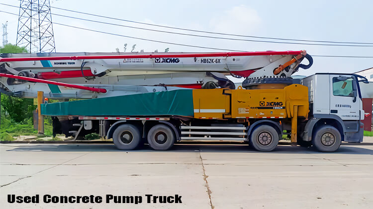Xcmg 62m Used Concrete Boom Pump Truck for Sale Price