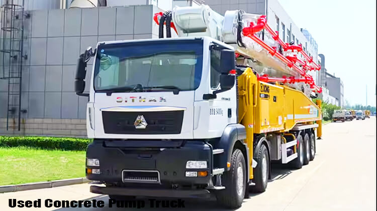 Xcmg hb67v 67m Used Concrete Boom Pump Truck for Sale