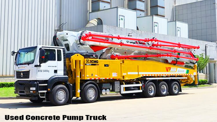 Xcmg hb67v 67m Used Concrete Boom Pump Truck for Sale